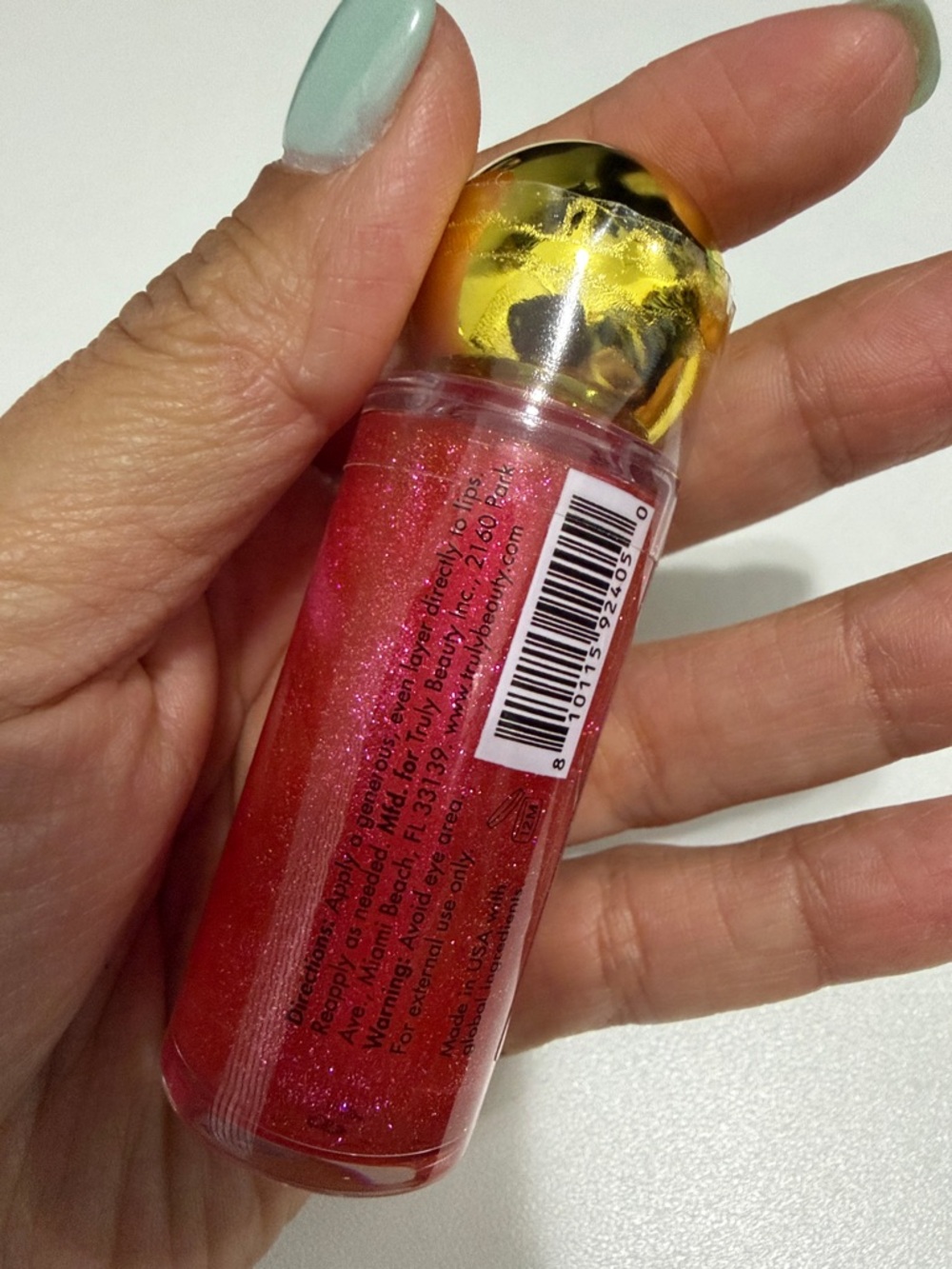 Truly Cherry Baby Luxury Lip Oil - Picture 2 of 2